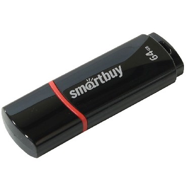 USB  SMARTBUY (SB4GBCRW-K) 4GB CROWN BLACK