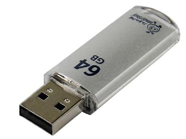  SMARTBUY (SB64GBVC-S3) 64GB V-CUT SILVER USB 3.0