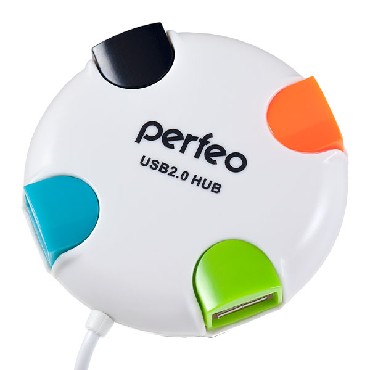  PERFEO (PF_4284) USB-HUB PF-VI-H020 4 PORT 