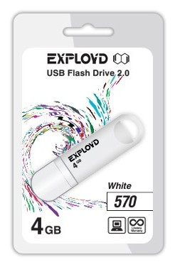 EXPLOYD 4GB 570  [EX-4GB-570-White]