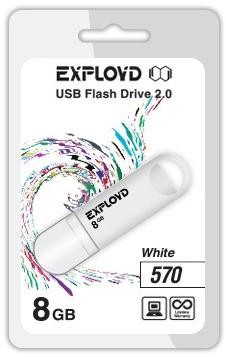  EXPLOYD 8GB 570  [EX-8GB-570-White]