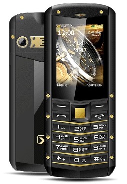  TEXET TM-520R Black/Yellow (2 SIM)