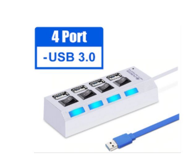  SMARTBUY (SBHA-7304-W) USB 3.0  + ., 4 , 