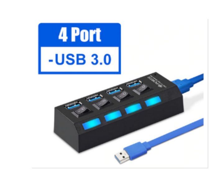  SMARTBUY (SBHA-7304-B) USB 3.0  + ., 4 , 