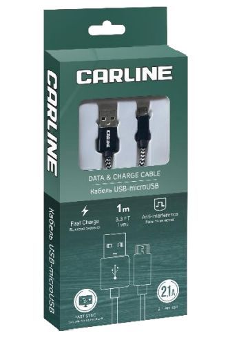  CARLINE CAB03121 USB-microUSB 2.1 1   