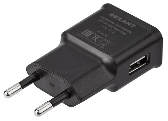  REXANT (16-0274)    REXANT USB, 5V, 2.1 A, 