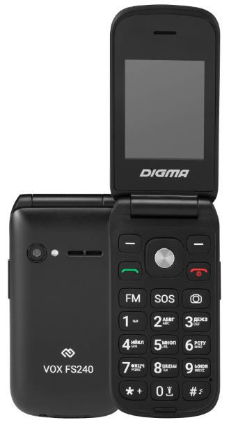  DIGMA Vox FS240 32Mb Black (VT2074MM)