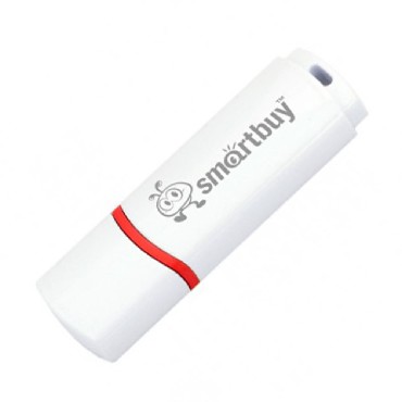USB  SMARTBUY (SB4GBCRW-W) 4GB CROWN WHITE