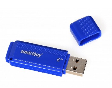 USB  SMARTBUY (SB8GBDK-B) 8GB DOCK BLUE