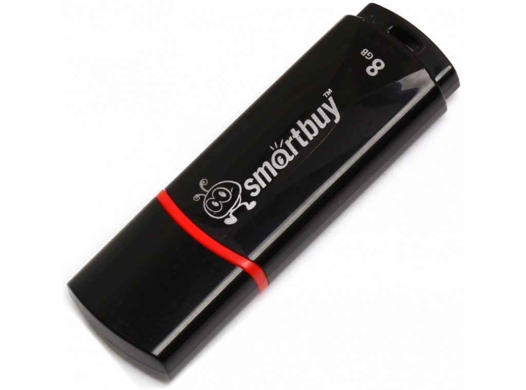 USB  SMARTBUY (SB8GBCRW-K) 8GB CROWN BLACK