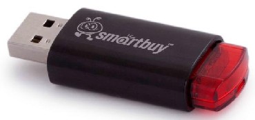  SMARTBUY (SB16GBCl-K) 16GB CLICK BLACK/RED