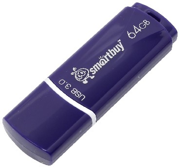USB  SMARTBUY (SB64GBCRW-BL) 64GB CROWN BLUE USB 3.0