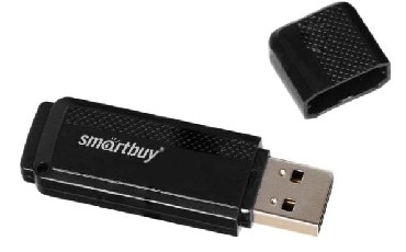 USB  SMARTBUY (SB16GBDK-K3) 16GB DOCK BLACK USB 3.0