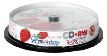  SMARTBUY (SB000038) CD-RW 80MIN 4-12X CB-10