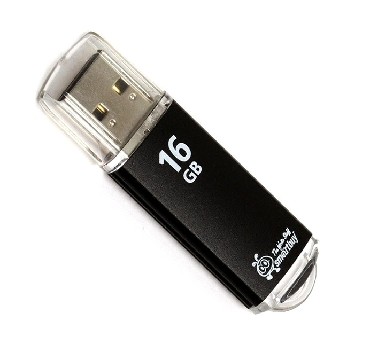 USB  SMARTBUY (SB16GBVC-K) 16GB V-CUT BLACK
