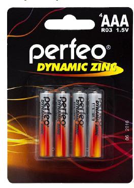   PERFEO R03-4BL DYNAMIC ZINC (120)