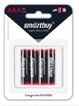   SMARTBUY (SBBZ-3A04B) R03-4BL