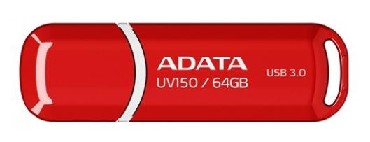 флешка A-DATA 64GB UV150 USB3.0 красный...
