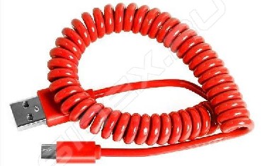 USB  SMARTBUY (IK-12SP) RED USB - MICRO USB  1 