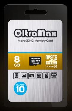  OLTRAMAX MicroSDHC 8GB Class10 [OM008GCSDHC10-W/A-AD]