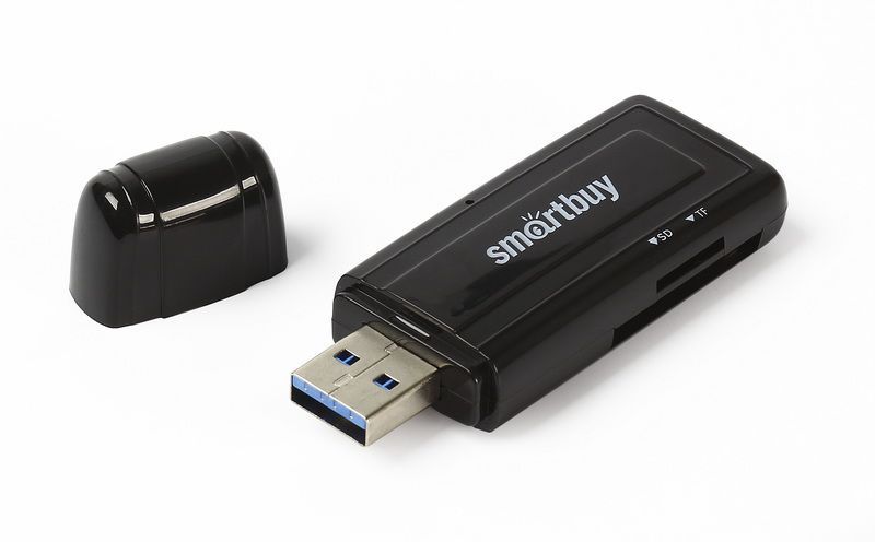 Карт-ридер SMARTBUY (SBR-705-K) USB3.0 черный