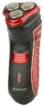 Бритва SAKURA SA-5414RB красно-черный