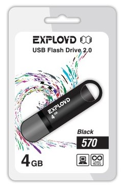  EXPLOYD 4GB 570  [EX-4GB-570-Black]