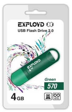  EXPLOYD 4GB 570  [EX-4GB-570-Green]