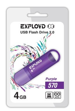  EXPLOYD 4GB 570  [EX-4GB-570-Purple]