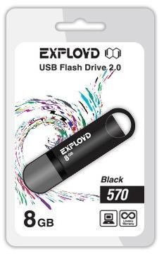  EXPLOYD 8GB 570  [EX-8GB-570-Black]