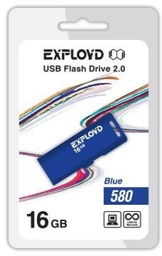USB флэш-накопитель EXPLOYD 16GB 580 синий...