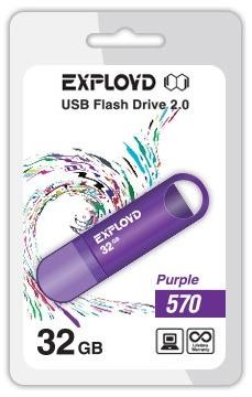  EXPLOYD 32GB-570- [EX-32GB-570-Purple]