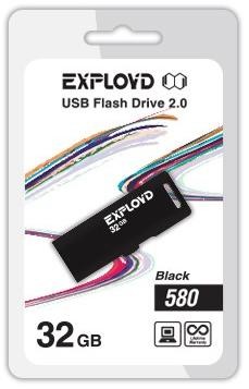 USB - EXPLOYD 32GB 580  [EX-32GB-580-Black]