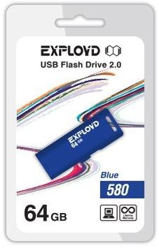 USB - EXPLOYD 64GB 580  [EX-64GB-580-Blue]
