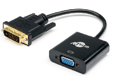  ATCOM (9214)  DVI-D dual link(m)  VGA (f) 0.1 m