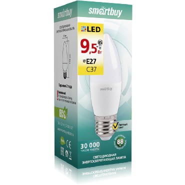   SMARTBUY (SBL-C37-9_5-30K-E27) 9.5W/3000/E27