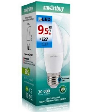   SMARTBUY (SBL-C37-9_5-60K-E27) 9.5W/6000/E27