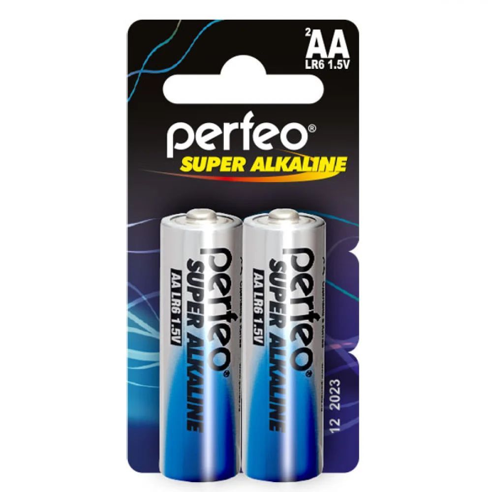 �������� ������� PERFEO LR6-2BL MINI SUPER ALKALINE