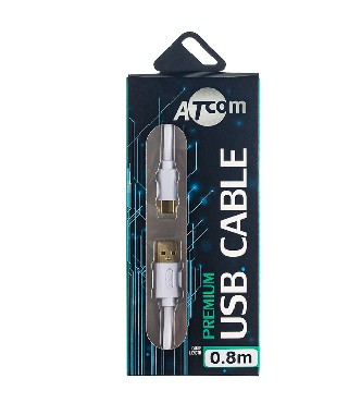  ATCOM (2774)  Type-C  USB 0.8 m, 