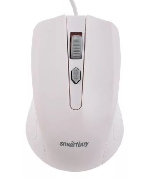 мышь проводная оптическая SMARTBUY (SBM-352-WK) белый