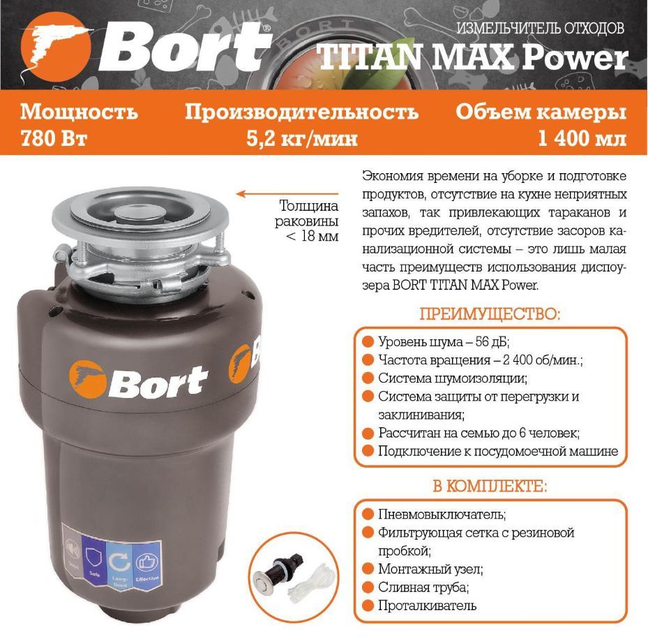  BORT TITAN MAX POWER