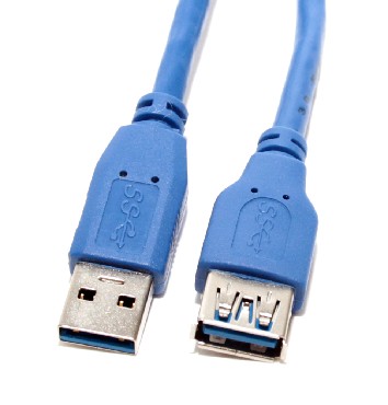 кабель USB 5BITES UC3011-010F USB3.0 / AM-AF / 1M