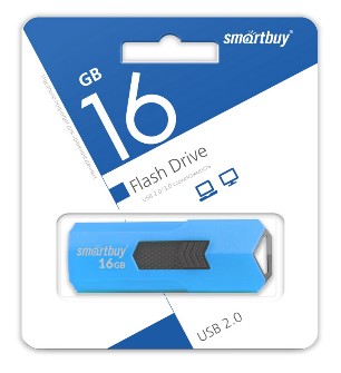  SMARTBUY (SB16GBST-B) 16GB STREAM BLUE