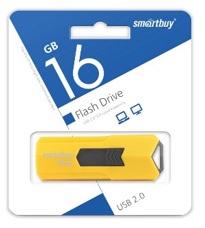  SMARTBUY (SB16GBST-Y) 16GB STREAM YELLOW