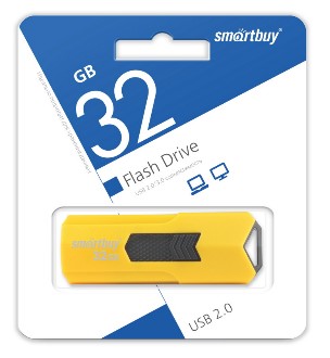  SMARTBUY (SB32GBST-Y) 32GB STREAM YELLOW