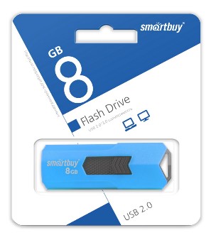  SMARTBUY (SB8GBST-B) 8GB STREAM BLUE