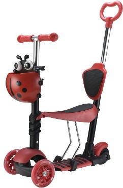 самокат NOVATRACK 120SB.DISCOKIDS.RD9...