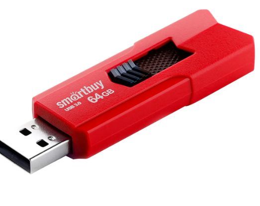  SMARTBUY (SB64GBST-R3) 64GB STREAM RED USB 3.0