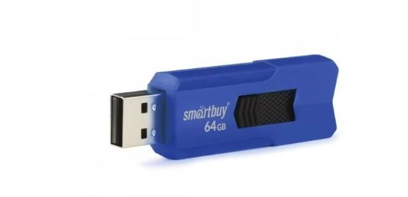  SMARTBUY (SB64GBST-B) 64GB STREAM BLUE