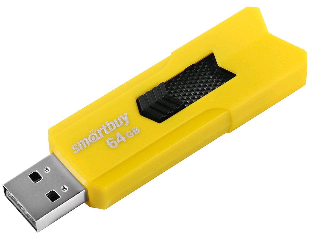  SMARTBUY (SB64GBST-Y) 64GB STREAM YELLOW